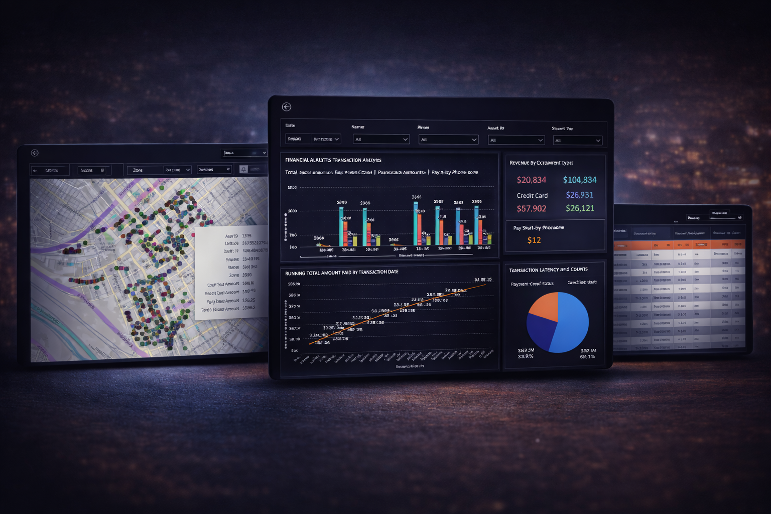 PEMS business intelligence dashboard
