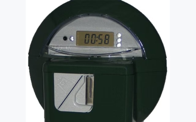 Eagle fully electronic programmable parking meter