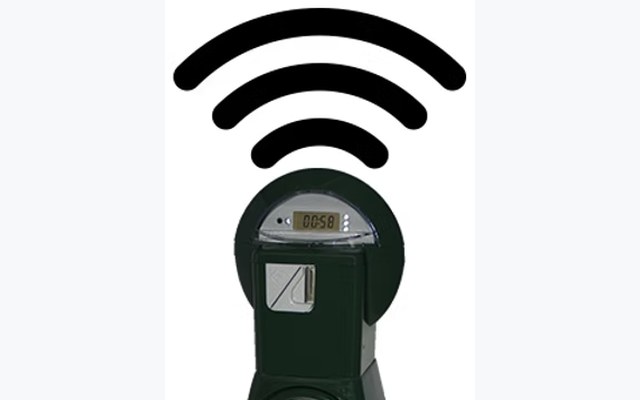 Wireless-enabled single-space parking meter