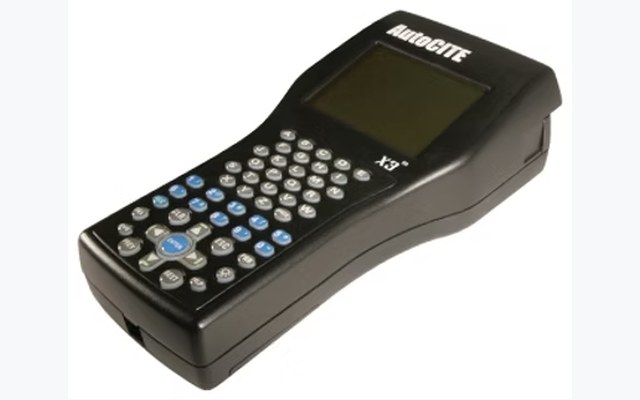 AutoCITE X3 handheld with camera and voice recording