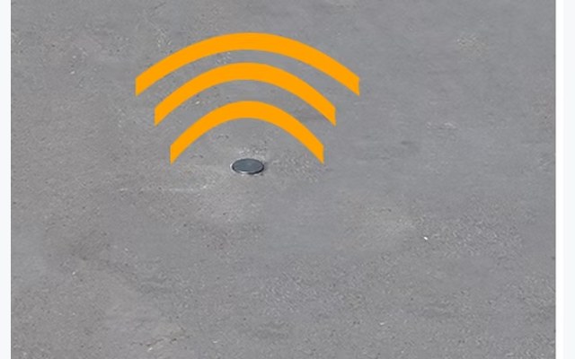In-ground radar-based vehicle detection sensor with wireless signal