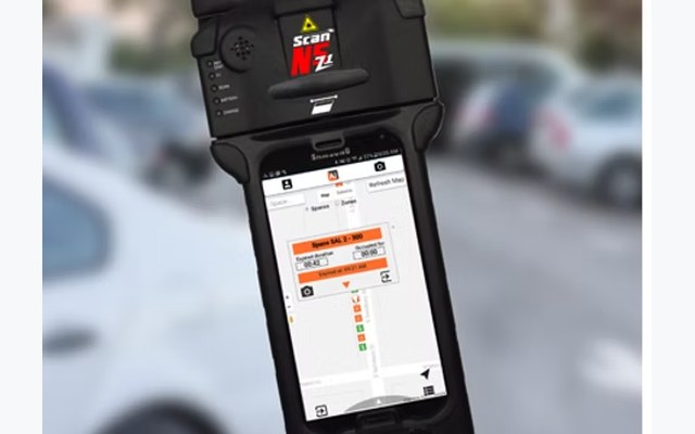 Smartphone-based AutoISSUE handheld enforcement device